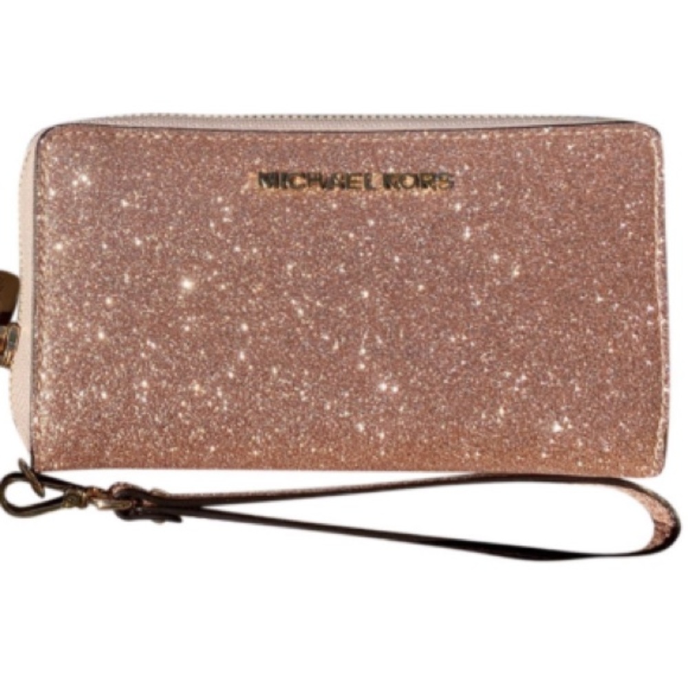 NWT Micheal Kors Rose Gold Wallet